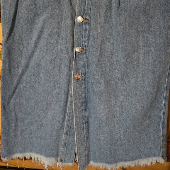 Free People We The Free Denim Skirt NWT - Picture 4 of 4